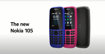 Nokia 105 | Keypad Mobile | Dual Sim | 4th Edition | PTA Approved | Mobile Phone