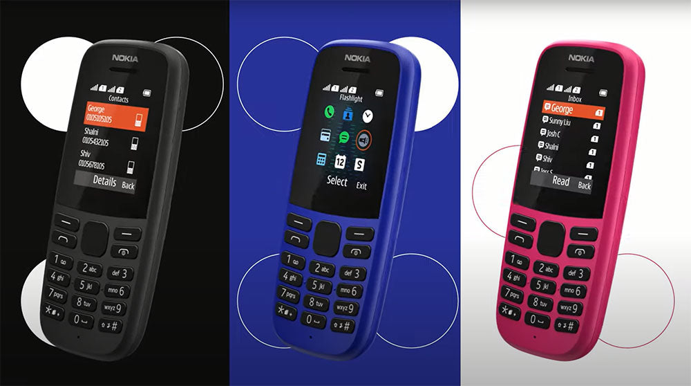 Nokia 105 | Keypad Mobile | Dual Sim | 4th Edition | PTA Approved | Mobile Phone